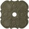 Ekena Millwork Flower Ceiling Medallion (Fits Canopies up to 6 1/4"), 29"OD x 3 5/8"ID x 1 3/8"P, Painted Turtle CM29FWPTF - alternate 1